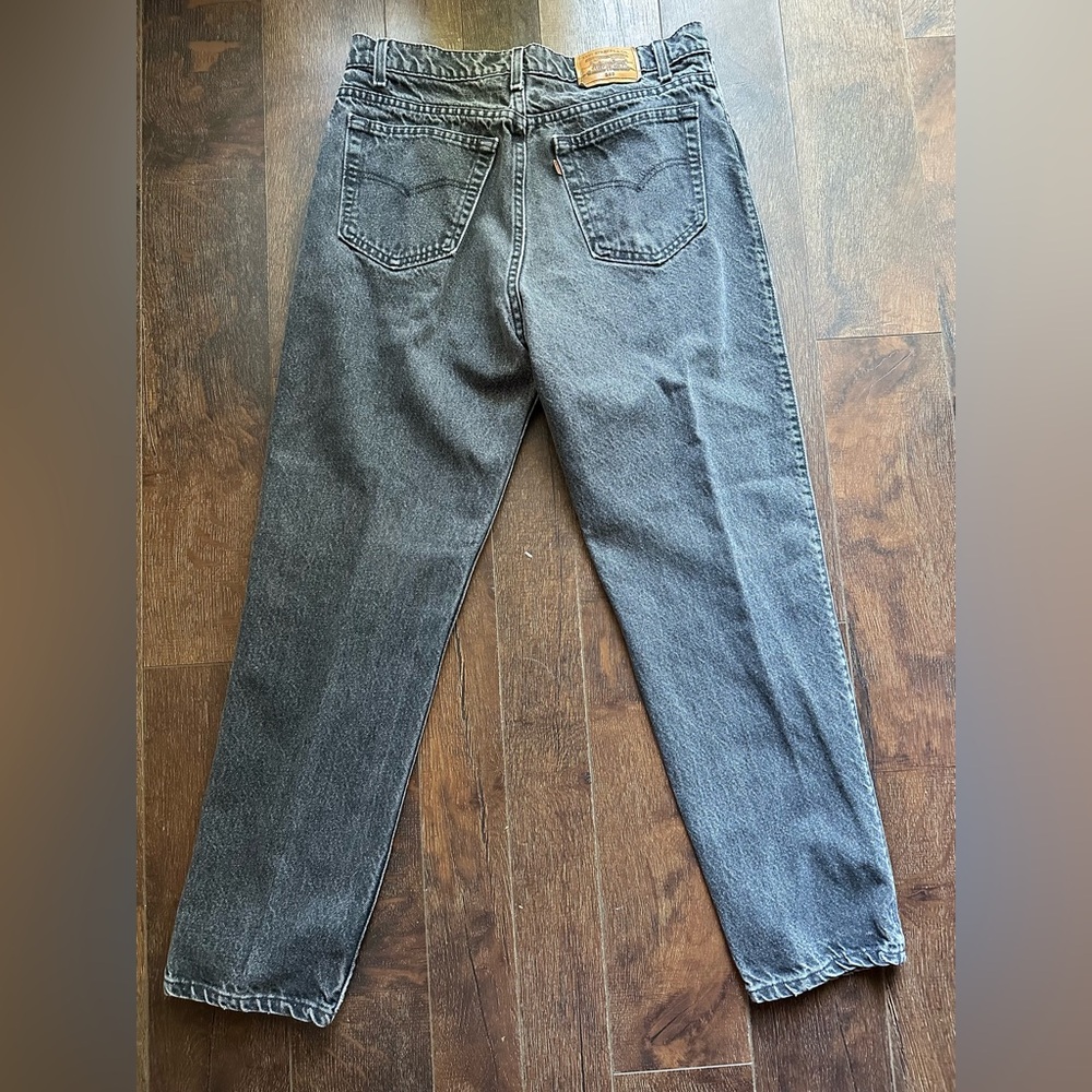 Levi Strauss Orange Tag Relaxed Fit 540 Men Gray Denim Jeans Vintage 1990’s - Picture 5 of 9